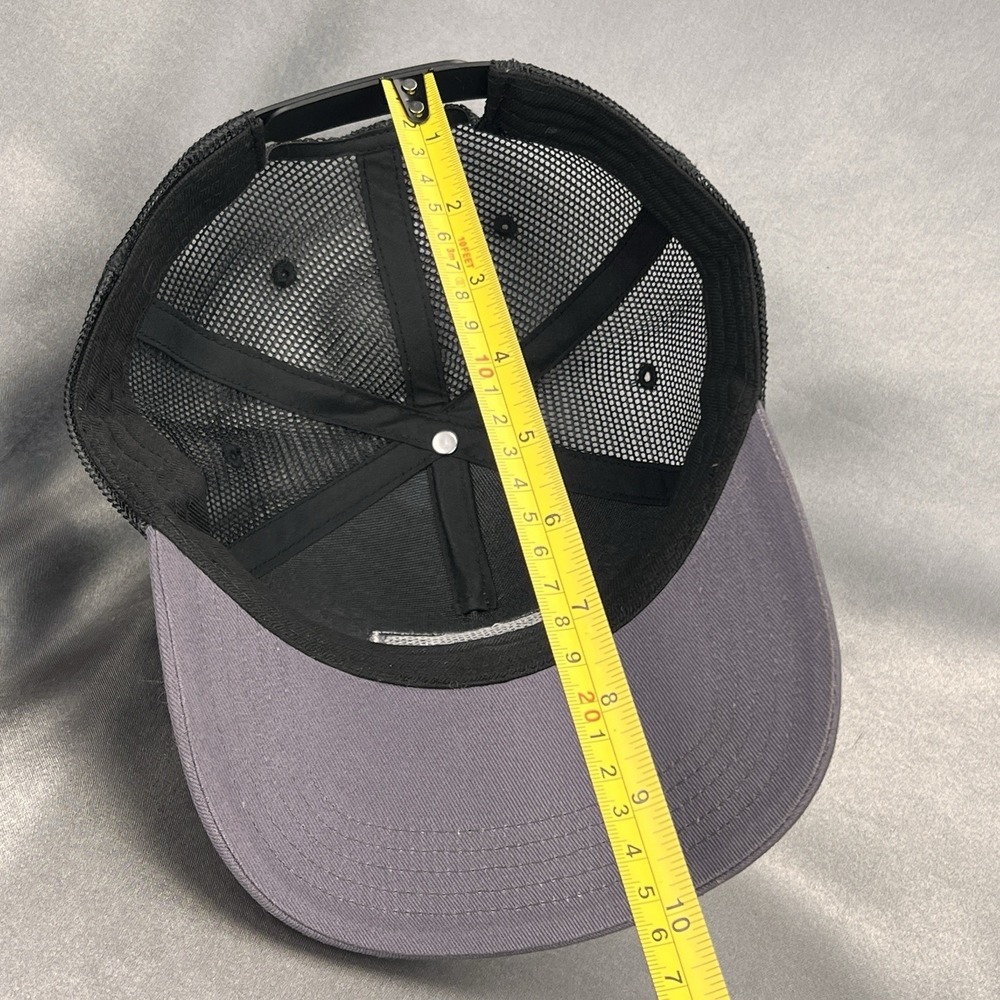 Leatt‎ Trucker Hat Explore Your Limits Gray Black Mesh Outdoor Moto Snapback Cap - Picture 11 of 11